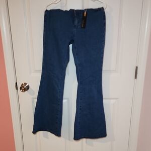 Vibrant High Rise Blue Denim
